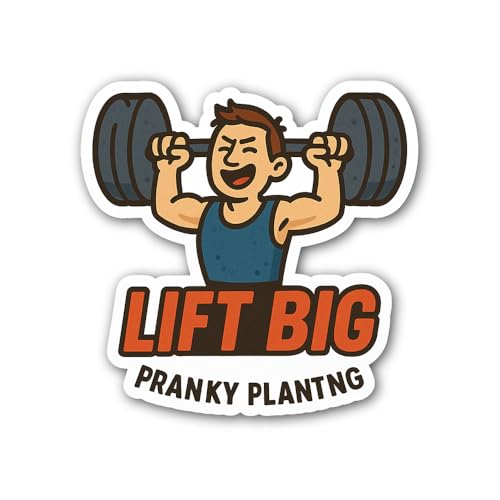 2 (Pieces) 3" and 5" Grinning Jack-o'-Lantern Splatter Sticker, Waterproof Vinyl Decals for Many Pur