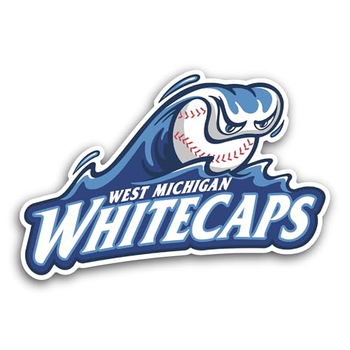 2 (Pieces) 3" and 5" Whit3caps Logo Sticker, Waterproof Vinyl Decals for Many Purpose Like Cars, Tru