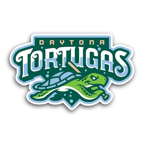 2 (Pieces) 3" and 5" Dayt0na Tortugas Sticker, Waterproof Vinyl Decals for Many Purpose Like Cars, T