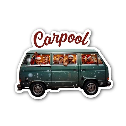 2 (Pieces) 3" and 5" Wrapped in Joy Gift Box Sticker, Waterproof Vinyl Decals for Many Purpose Like 