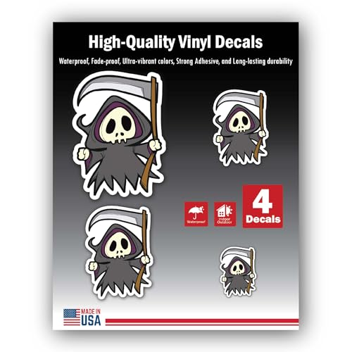 2 (Pieces) 3" and 5" Stickers n Decals Raised Fist Flat Gesture - Motivational Sticker Vinyl Decal S