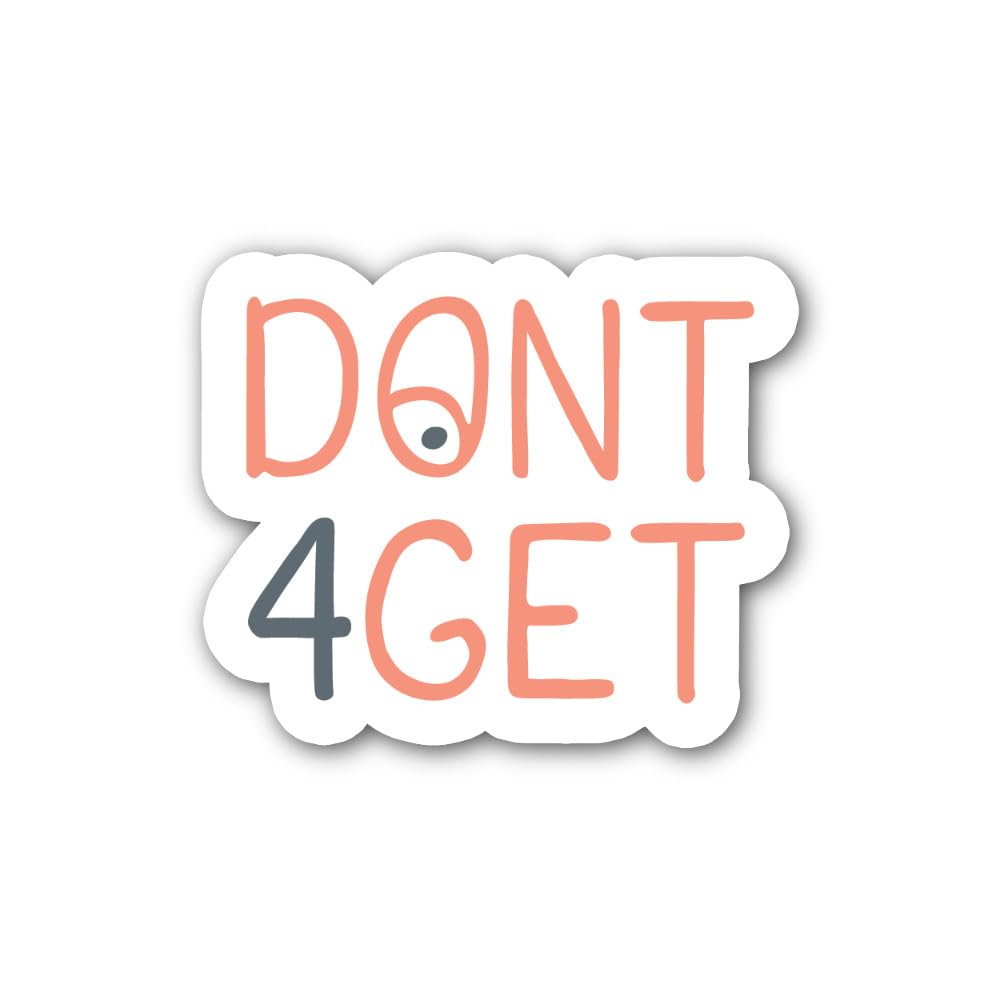 2 (Pieces) 3" and 5" Play with Heart Football Helmet Sticker, Waterproof Vinyl Decals for Many Purpo