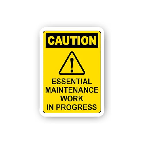 2 (Pieces) 3" and 5" Focus ON This Sticker, Waterproof Vinyl Decals for Many Purpose Like Cars, Truc
