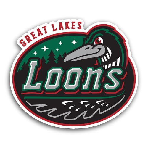 2 (Pieces) 3" and 5" Gr3at Lak3s Logo Decal Sticker, Waterproof Vinyl Decals for Many Purpose Like C