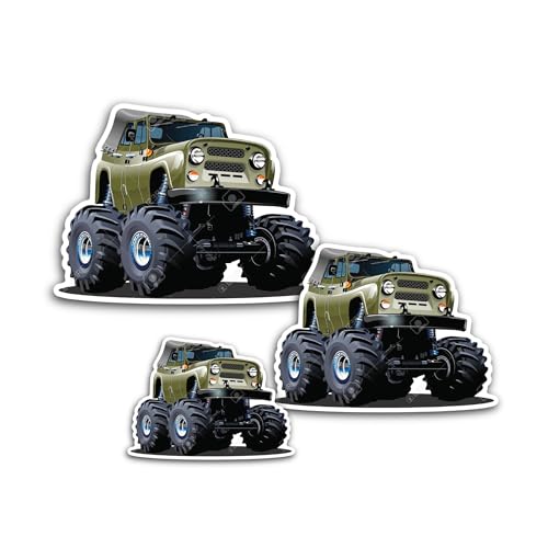 2 (Pieces) 3" and 5" JDM Drift Sticker, Waterproof Vinyl Decals for Many Purpose Like Cars, Trucks, 