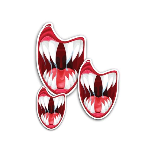 2 (Pieces) 3" and 5" Daily Driven Text Sticker, Waterproof Vinyl Decals for Many Purpose Like Cars, 