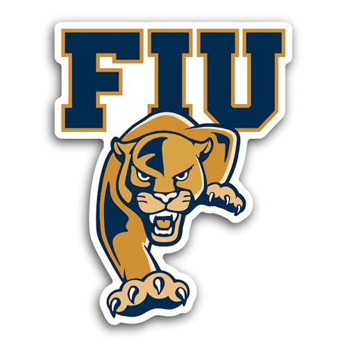 2 (Pieces) 3" and 5" Fl0rida International University P@nthers Sticker, Waterproof Vinyl Decals for 