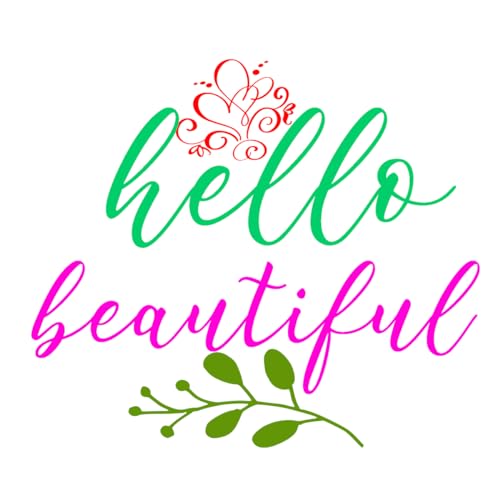 Inspirational Quote Like Loved & Blessed Motivational Sticker Vinyl Decal Motivation Stickers- 5" Vi