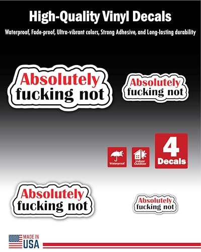 Inspirational Quote I Swear - Because i Care Motivational Sticker Vinyl Decal Motivation Stickers- 5