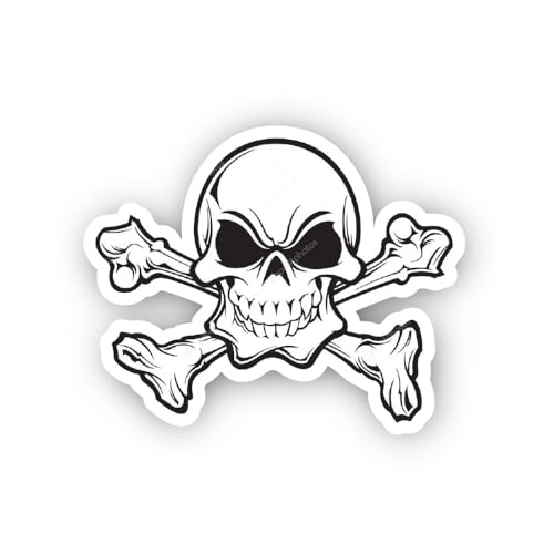 2 (Pieces) 3" and 5" Im Huge in Japan Comic Character Sticker, Waterproof Vinyl Decals for Many Purp