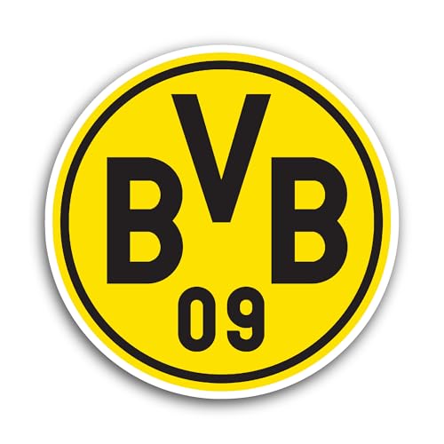 2 (Pieces) 3" and 5" B0russia D0rtmund Sticker, Waterproof Vinyl Decals for Many Purpose Like Cars, 