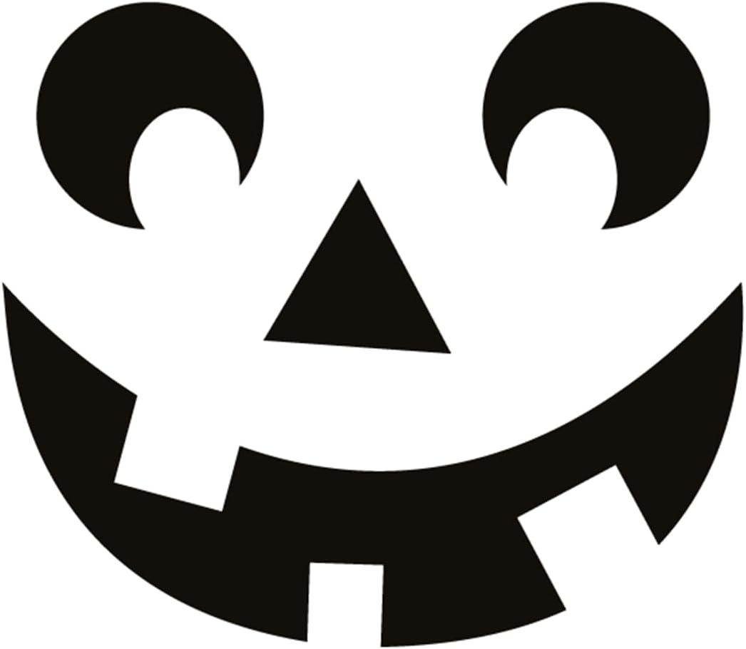 Inspirational Quote Halloween Pumpkin Face Motivational Sticker Vinyl Decal Motivation Stickers- 5" Vinyl Sticker Waterproof