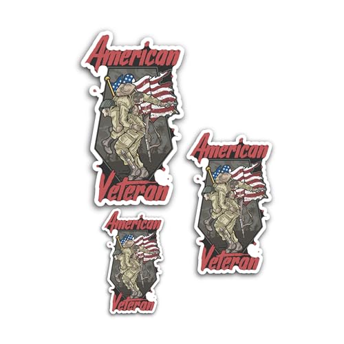 2 (Pieces) 3" and 5" Dual Airbag Test Bumper Sticker, Waterproof Vinyl Decals for Many Purpose Like 
