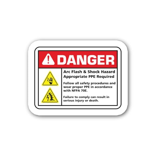 2 (Pieces) 3" and 5" Spaceship Crash on Shopping Street Sticker, Waterproof Vinyl Decals for Many Pu