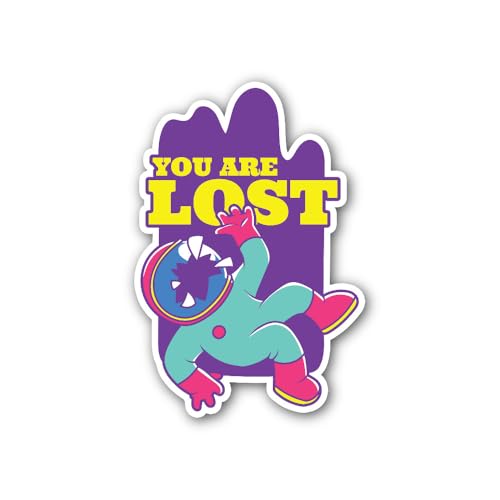 Dream Big and Dare to Fall - 5" Vinyl Sticker Waterproof