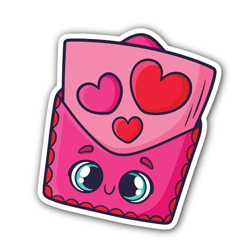 2 (Pieces) 3" and 5" Angry Dude Sticker, Waterproof Vinyl Decals for Many Purpose Like Cars, Trucks,