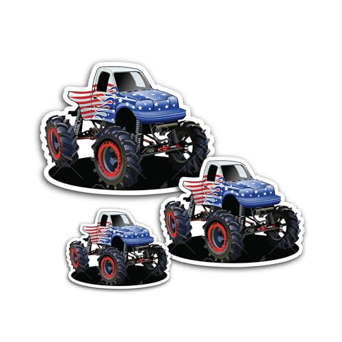 2 (Pieces) 3" and 5" Ninja Sticker, Waterproof Vinyl Decals for Many Purpose Like Cars, Trucks, Lapt