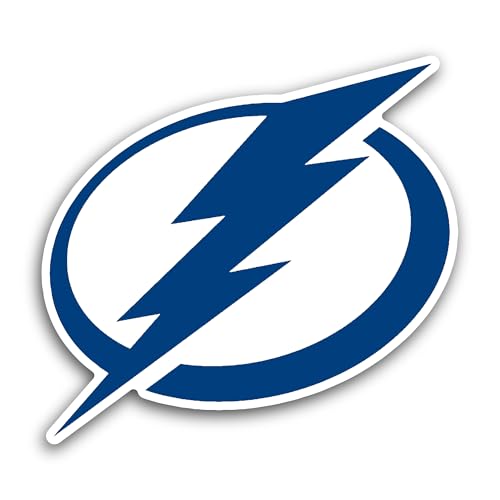 2 (Pieces) 3" and 5" Tampa Bay Lightn1ng Sticker, Waterproof Vinyl Decals for Many Purpose Like Cars