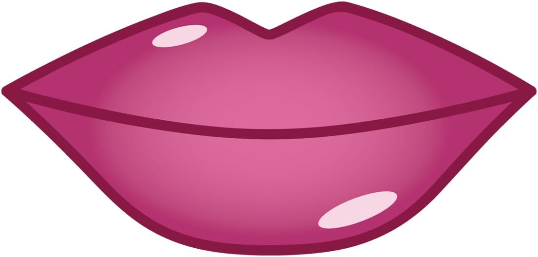 Inspirational Quote Lips Pink Motivational Sticker Vinyl Decal Motivation Stickers- 5" Vinyl Sticker Waterproof