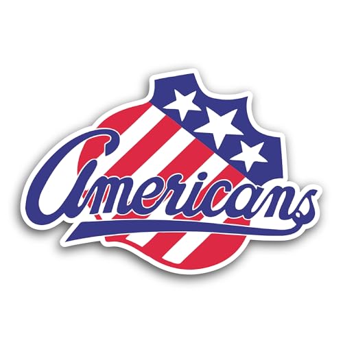 2 (Pieces) 3" and 5" R0chester Americans Sticker, Waterproof Vinyl Decals for Many Purpose Like Cars