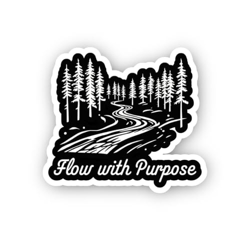 2 (Pieces) 3" and 5" Line Art with Sydney Opera House Sticker, Waterproof Vinyl Decals for Many Purp