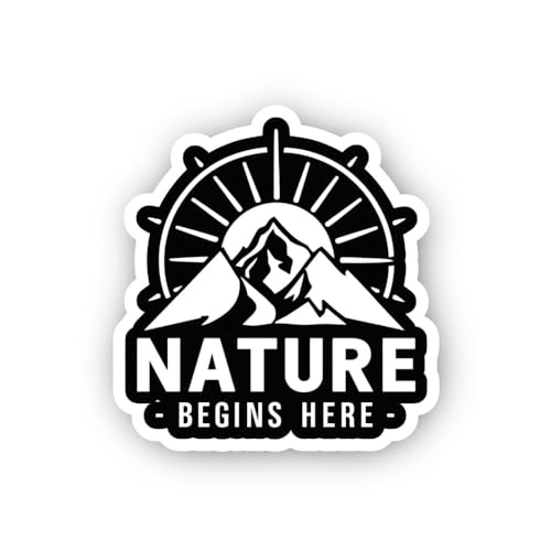 2 (Pieces) 3" and 5" Fantastic Earth Sticker, Waterproof Vinyl Decals for Many Purpose Like Cars, Tr