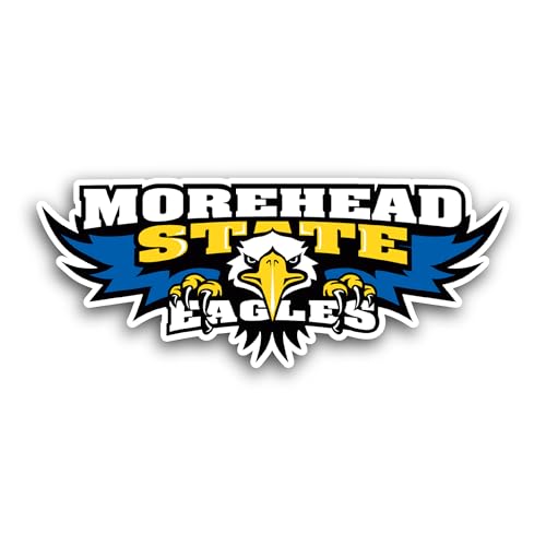 2 (Pieces) 3" and 5" M0rehead State Sticker, Waterproof Vinyl Decals for Many Purpose Like Cars, Tru