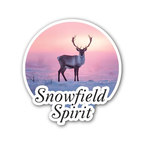 2 (Pieces) 3" and 5" Festive Ring The Season Sticker, Waterproof Vinyl Decals for Many Purpose Like 