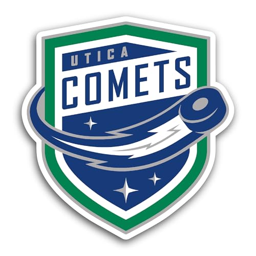 2 (Pieces) 3" and 5" Utica C0mets Sticker, Waterproof Vinyl Decals for Many Purpose Like Cars, Truck