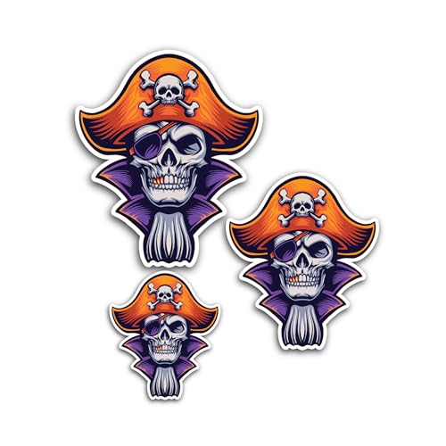 2 (Pieces) 3" and 5" Zoomer Rising Sun Flag Sticker, Waterproof Vinyl Decals for Many Purpose Like C