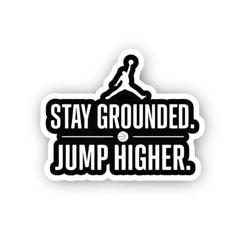 2 (Pieces) 3" and 5" Work Hard with Lignt Bulb Sticker, Waterproof Vinyl Decals for Many Purpose Lik