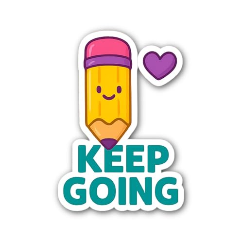 Microphone with a Motivational Message - 5" Vinyl Sticker Waterproof