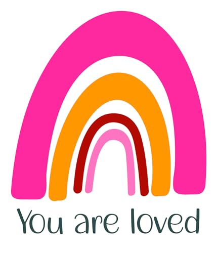 2 (Pieces) 3" and 5" Stickers n Decals Love You Forever - Motivational Sticker Vinyl Decal Sticker, 