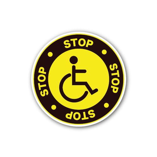 2 (Pieces) 3" and 5" Circular Team Meeting Sticker, Waterproof Vinyl Decals for Many Purpose Like Ca
