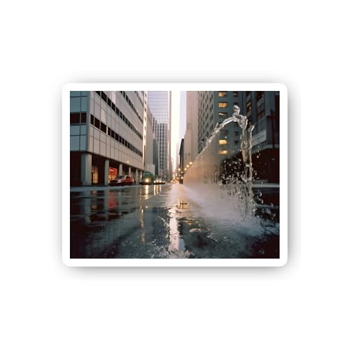 2 (Pieces) 3" and 5" Be My Valentine Sticker, Waterproof Vinyl Decals for Many Purpose Like Cars, Tr