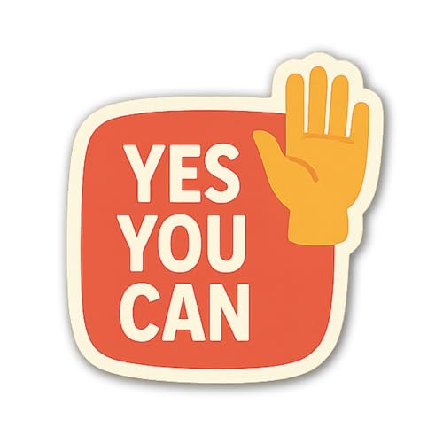 What Make You Unique with Office Table Desk Sticker 5" Vinyl Sticker Waterproof