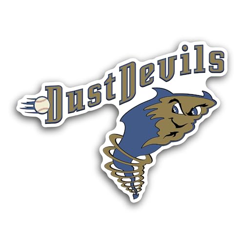 2 (Pieces) 3" and 5" Dust Dev1ls Logo Sticker, Waterproof Vinyl Decals for Many Purpose Like Cars, T
