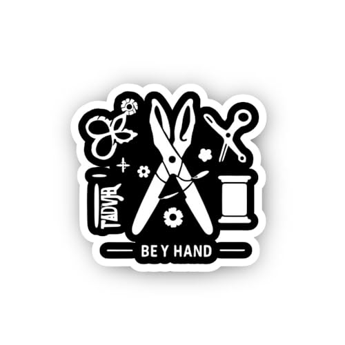 2 (Pieces) 3" and 5" Follow Feeling Sticker, Waterproof Vinyl Decals for Many Purpose Like Cars, Tru