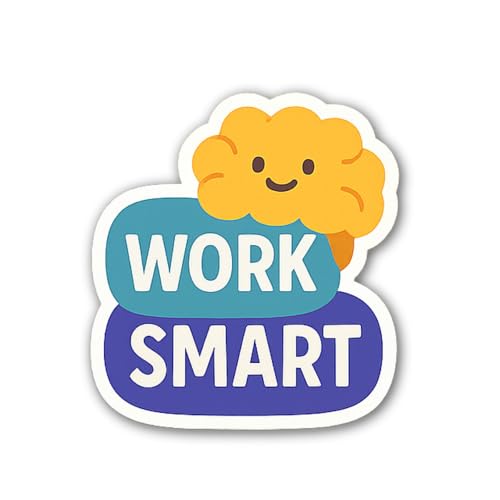 Inspirational Message with Blurred Background Sticker 5" Vinyl Sticker Waterproof