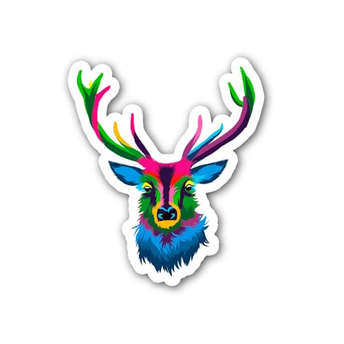 2 (Pieces) 3" and 5" Bird Carrying Ornament Sticker, Waterproof Vinyl Decals for Many Purpose Like C