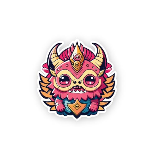 2 (Pieces) 3" and 5" Baking Spirits Cookie Roller Sticker, Waterproof Vinyl Decals for Many Purpose 