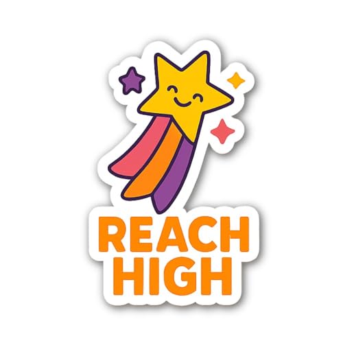 Group of Superheroes Kids with Aspiration Sticker Vinyl Decal Motivation Stickers- 5" Vinyl Sticker 