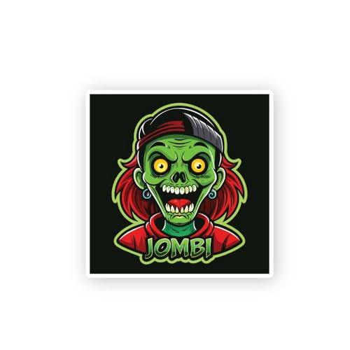 2 (Pieces) 3" and 5" Be Merry Gift Box Sticker, Waterproof Vinyl Decals for Many Purpose Like Cars, 