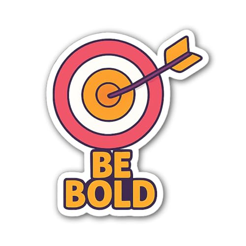 3D Vertical Aesthetic Background with Motivational Quote It Will be Okay Sticker - 5" Vinyl Sticker 