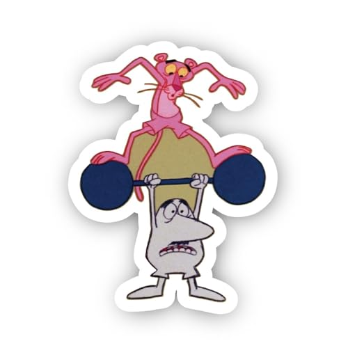 2 (Pieces) 3" and 5" Hot Pink 4banger Text Sticker, Waterproof Vinyl Decals for Many Purpose Like Ca