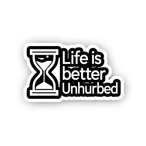 2 (Pieces) 3" and 5" Set Your Goals Sticker, Waterproof Vinyl Decals for Many Purpose Like Cars, Tru