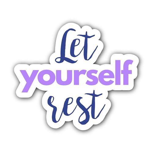 2 (Pieces) 3" and 5" Road Trip Text Sticker, Waterproof Vinyl Decals for Many Purpose Like Cars, Tru