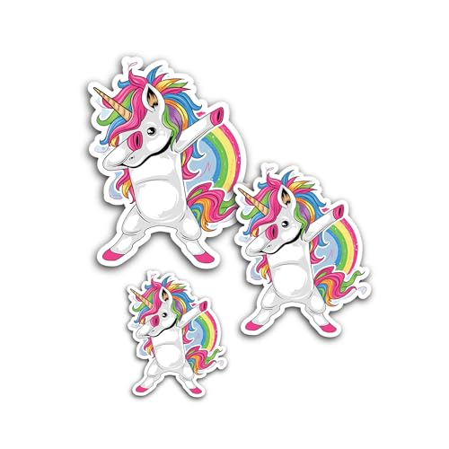 2 (Pieces) 3" and 5" Team JDM Sticker, Waterproof Vinyl Decals for Many Purpose Like Cars, Trucks, L