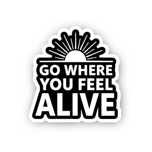 2 (Pieces) 3" and 5" Believer Sticker, Waterproof Vinyl Decals for Many Purpose Like Cars, Trucks, L