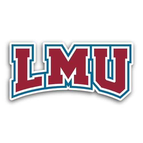 2 (Pieces) 3" and 5" Loyola Marym0unt Lions Sticker, Waterproof Vinyl Decals for Many Purpose Like C
